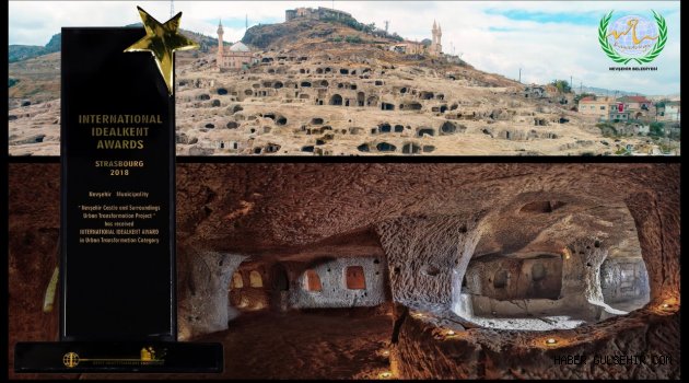 Nevşehir Kalesi ve Çevresi Kentsel Dönüşüm Projesi İdealkent Ödülü Kazandı.