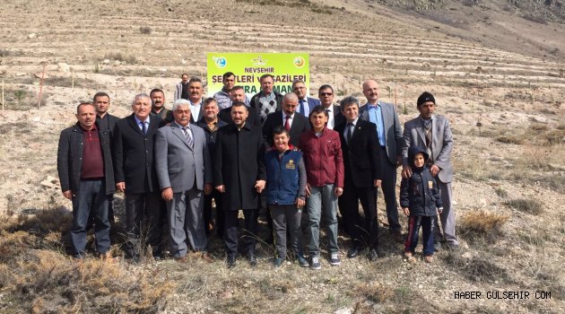 Nevşehir Milletvekili Açıkgöz, Fidan Dikti.
