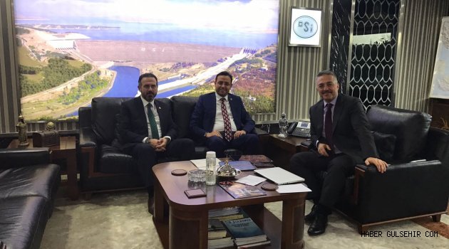 Nevşehir Milletvekillerinden DSİ Genel Müdürüne Ziyaret