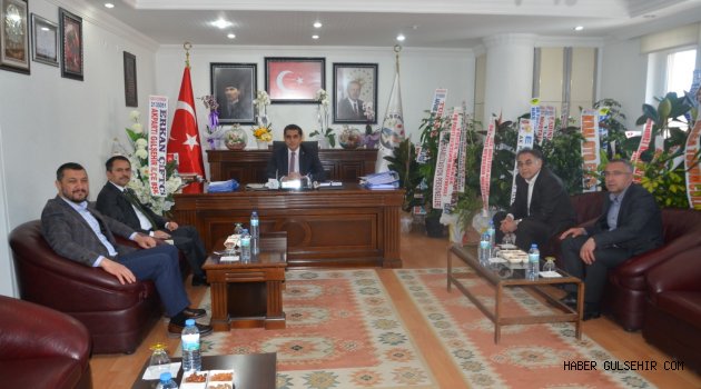 Nevşehir Protokolünden Başkan Fatih Çiftçi'ye Ziyaret