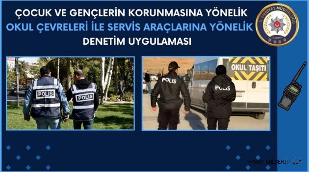 Nevşehir'de Gençlerin Korunmasına Yönelik Uygulama Devam Ediyor.