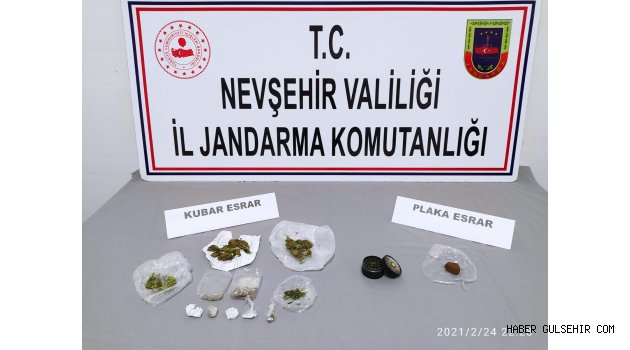 Nevşehir'de Plaka Esrar (Afgan Macunu) Ele Geçirildi.