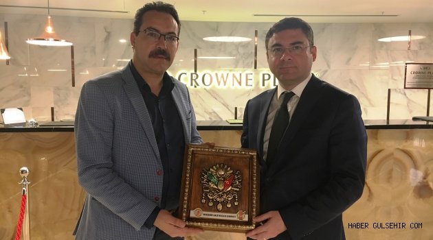 NGC’den Crowne Plaza Müdürü Devrim’e ziyaret