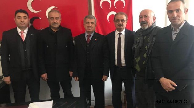 Ödemiş'den MHP'ye Ziyaret.