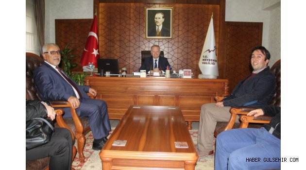 REHBERLER ODASINDAN VALİ CEYLAN'A ZİYARET