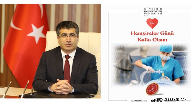 Rektör Aktekin’den Hemşireler Günü ve Hemşireler Haftası Mesajı