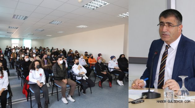 Rektör Aktekin Ürgüp Sebahat ve Erol Toksöz Turizm Meslek Yüksekokulu Öğrencileriyle Bir Araya Geldi