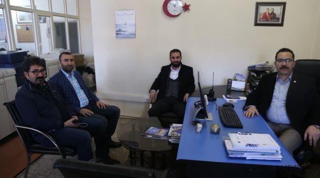 Sağlık-Sen´den Gazeteciler Cemiyeti´ne ziyaret