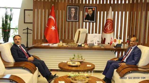 SKG İl Müdüründen Rektör Bağlı’ya Veda Ziyareti