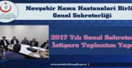 2017 Yılı Genel Sekreterlik İstişare Toplantısı Yapıldı