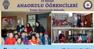 23 Nisan Anaokulu Öğrencilerinden İl Emniyet Müdürlüğüne Taziye Ziyareti.