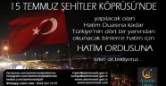 Asım'ın Neslinden 15 Temmuz Hatim Organizasyonu
