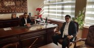 Ak Parti İlçe Başkanı Çiftçi'den Kaymakam Tekin'e Ziyaret.