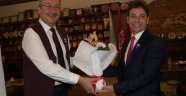  İl Defterdarı Taş, Başkan Ünver’i Ziyaret Etti.
