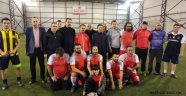 Gençlik Spor Mensupları ile Basın Çalışanları Dostluk Maçı Yaptı.