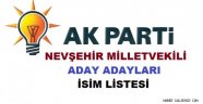 27. DÖNEM NEVŞEHİR MİLLETVEKİLİ ADAY ADAYALARI  	