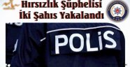 Hırsızlık Şüphelisi İki Şahıs Yakalandı.