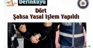 Derinkuyu İlçesinde Dört Şahsa Yasal İşlem Yapıldı.