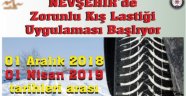 Vatandaşlarımızın Dikkatine ! Zorunlu Kış Lastiği Uygulaması Başlıyor
