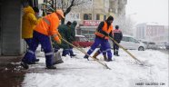 NEVŞEHİR BELEDİYESİ,  KAR MÜCADELESİNE DEVAM EDİYOR