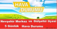 Kar Yağışı Geliyor. Gülşehir ve Nevşehir Hava Tahmin Raporu.