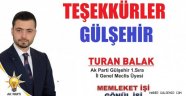 Balak'dan Teşekkür Mesajı.