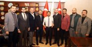 NESİAD YÖNETİCİLERİNDEN BAŞKAN ARI'YA TEBRİK ZİYARETİ