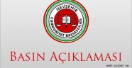 Nevşehir Cumhuriyet Başsavcılığı'ndan Operasyonlara İlişkin Basın Açıklaması.