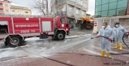 Nevşehir Belediyesi Caddeleri Dezenfekte Ediyor.