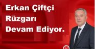 Erkan Çiftçi Rüzgarı Devam Ediyor.