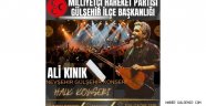 Çiftçi’den “Ali Kınık” konserine davet