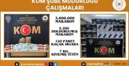 Nevşehir'de Kaçak Sigara Operasonu
