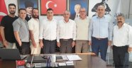 HOL-NEV Başkanı Kürk ve Ekibinden Belediye Başkanı Çiftçi'ye Ziyaret.