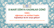 1000+Sığınmacı ve Mülteci Kadın Kapadokya'da!