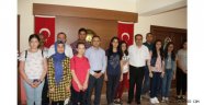 Fen Lisesini Kazanan Öğrenciler'den Ertekin ve Ceylan'a ziyaret.