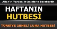 Cuma Hutbesi:  Allah'ın Yardımı Müminlerle Beraberdir- 23.12.2016