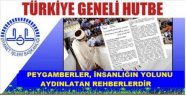 20.11.2015 CUMA HUTBESİ; KÜRESEL TERÖRÜN HEDEF ALDIĞI DİN: İSLAM