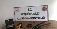 Gülşehir'de 3 Kişi İzinsiz Kazı Nedeniyle Gözaltına Alındı.
