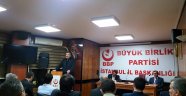ABDULLAH ÇATLI BBP İSTANBUL İL BAŞKANLIĞI’NDA ANILDI