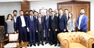 AK PARTİ GENÇLİK KOLLARINDAN VALİ AKTAŞ’A ZİYARET