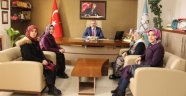 AK Parti Kadın Kolları Yönetim Kurulundan, İl Milli Eğitim Müdürü DEMİR’e Ziyaret
