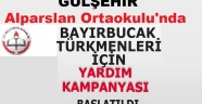 Alparslan Ortaokulu'ndan Bayırbucak Türkmenleri'ne Yardım Kampanyası