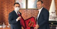 Avanos Belediye Başkanı İbaş’dan Vali Aktaş’a Veda Ziyareti