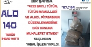 Avanos'da Bandrolsüz Kaçak Tütün Yakalandı.