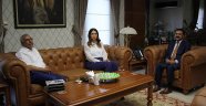 Azerbaycan Milletvekili Paşayeva, Vali Aktaş'ı Ziyaret Etti