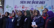 BAŞKAN ARI, NEVŞEHİRLİ KADINLARLA BİRLİKTE ŞİDDETE ‘DUR’ DEDİ