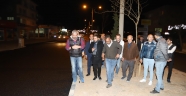 BELEDİYE BAŞKANI ARI, GECE ÇALIŞMALARI DENETLEDİ