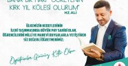 BELEDİYE BAŞKANI RASİM ARI’IN 24 KASIM ÖĞRETMENLER GÜNÜ MESAJI