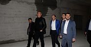 Belediye Başkanı Ünver, Külliye İnşaatında Ak Parti Milletvekilleri İle İncelemelerde Bulundu