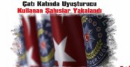 Çatı Katında Uyuşturucu Kullanan Şahıslar Yakalandı.